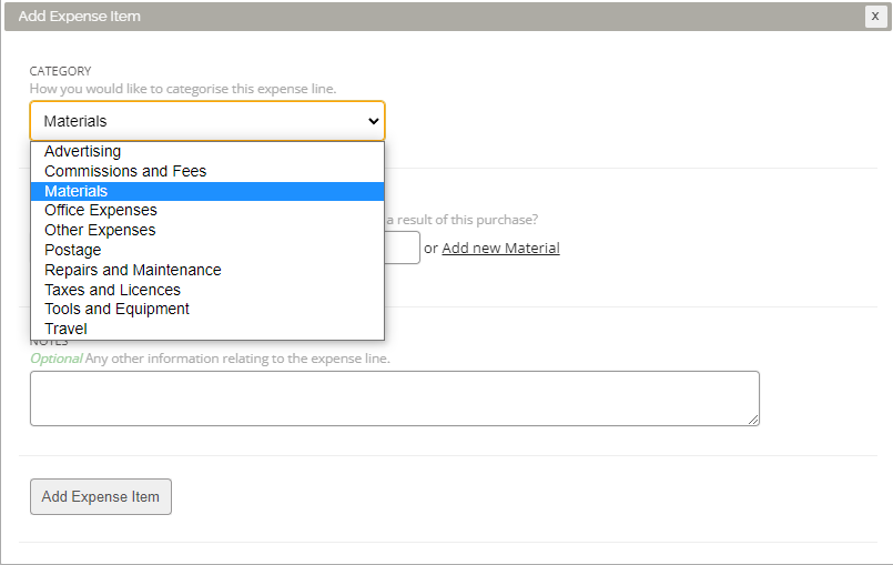 Expense Form