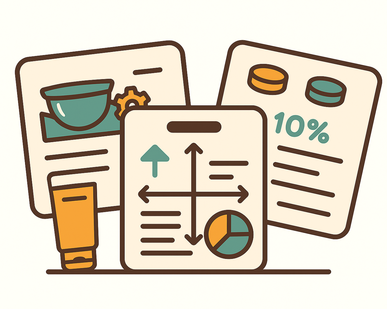 Reports and analytics for small manufacturing business